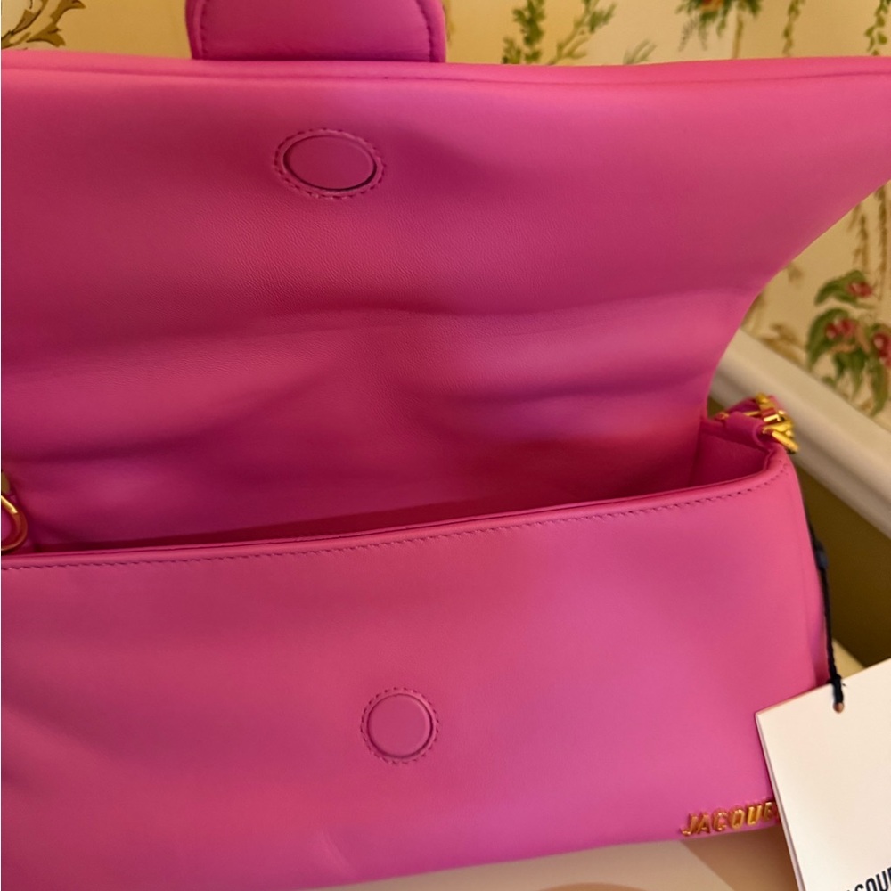 Jacquemus Vibrant Pink Le Bambimou Crossbody Bag - Picture 3 of 11
